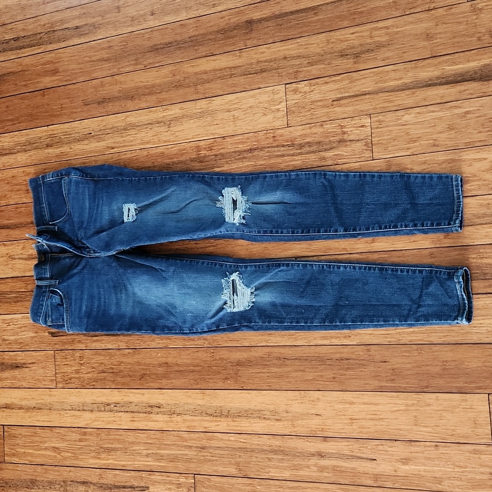 Levi's 720 Distressed High Rise Super Skinny Jeans Size 27. New.